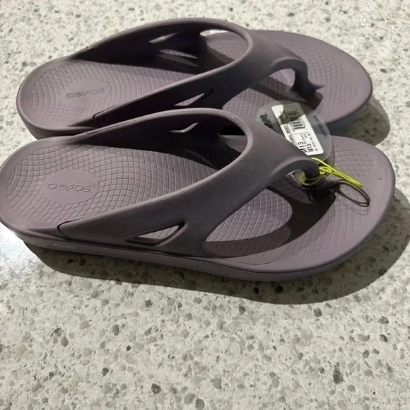 OOFOS Original men’s impact absorption slides size 15 flip-flops - Picture 5 of 6